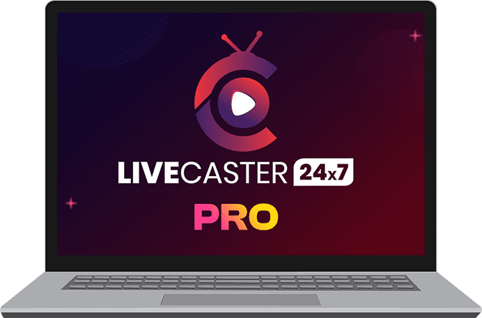 Vidicom OTO 4: Livecaster 24x7 Pro